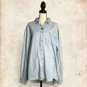 Preswick & Moore Denim Button Up Shirt